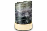 Colorful, Polished Cylindrical Fluorite Lamp - China #320803-2